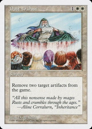 Dust to Dust [Fifth Edition] | Enigma On Main