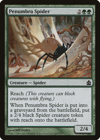 Penumbra Spider [Commander 2011] | Enigma On Main