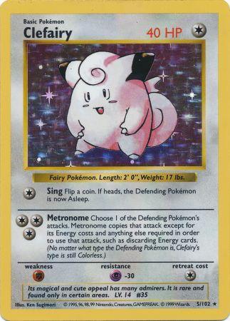 Clefairy (5/102) [Base Set Shadowless Unlimited] | Enigma On Main