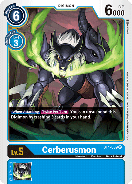 Cerberusmon [BT1-039] [Release Special Booster Ver.1.0] | Enigma On Main