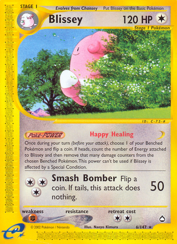 Blissey (6/147) [Aquapolis] | Enigma On Main
