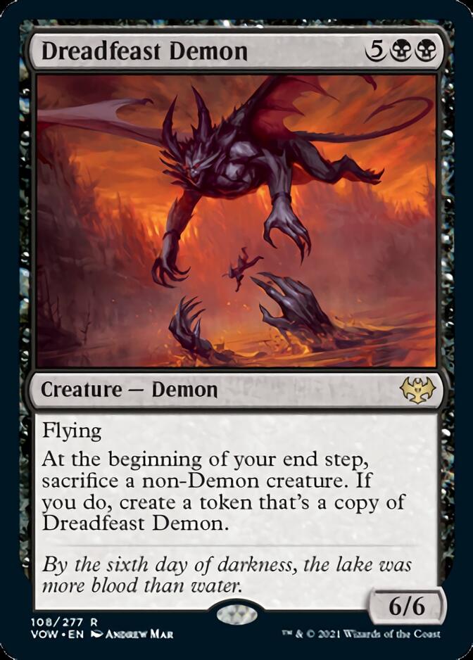 Dreadfeast Demon [Innistrad: Crimson Vow] | Enigma On Main