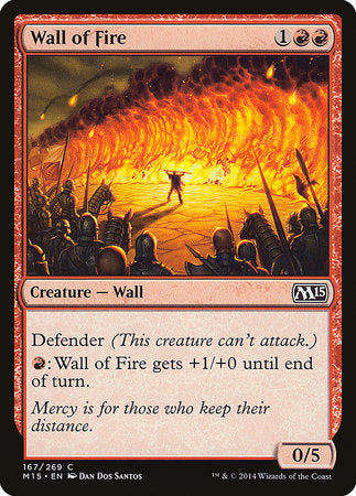 Wall of Fire [Magic 2015] | Enigma On Main