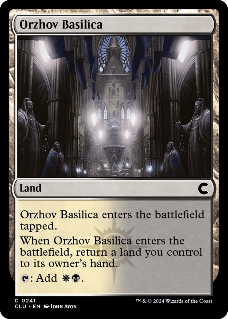 Orzhov Basilica [Ravnica: Clue Edition] | Enigma On Main