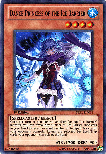 Dance Princess of the Ice Barrier [STBL-EN033] Super Rare | Enigma On Main