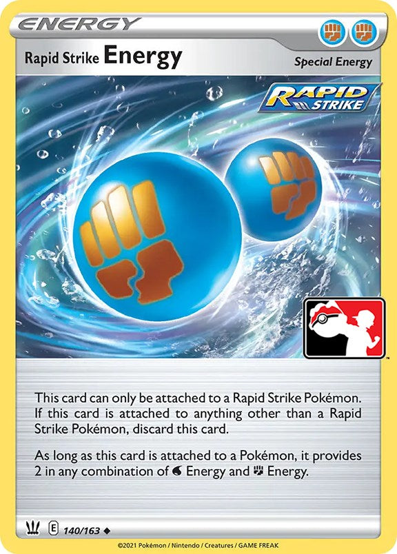 Rapid Strike Energy (140/163) [Prize Pack Series Two] | Enigma On Main