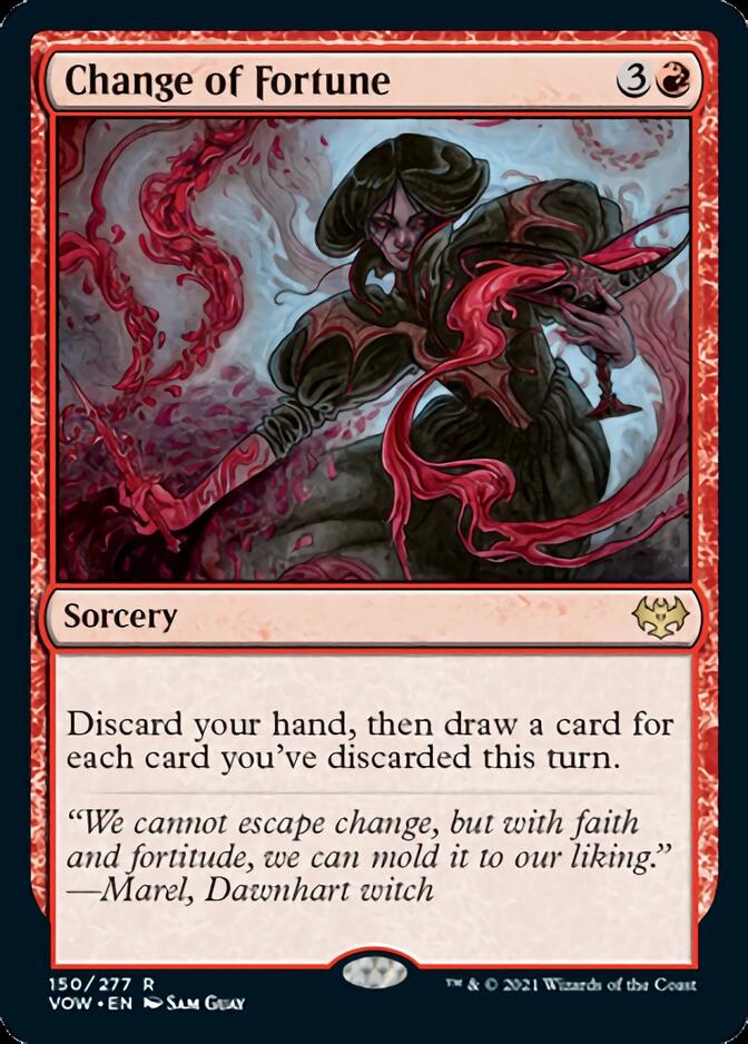 Change of Fortune [Innistrad: Crimson Vow] | Enigma On Main