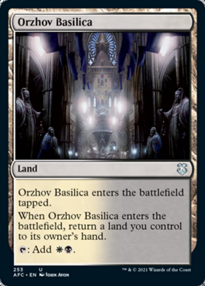 Orzhov Basilica [Dungeons & Dragons: Adventures in the Forgotten Realms Commander] | Enigma On Main