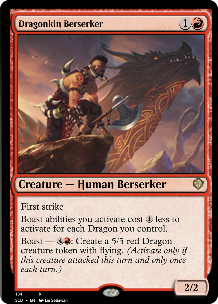 Dragonkin Berserker [Starter Commander Decks] | Enigma On Main