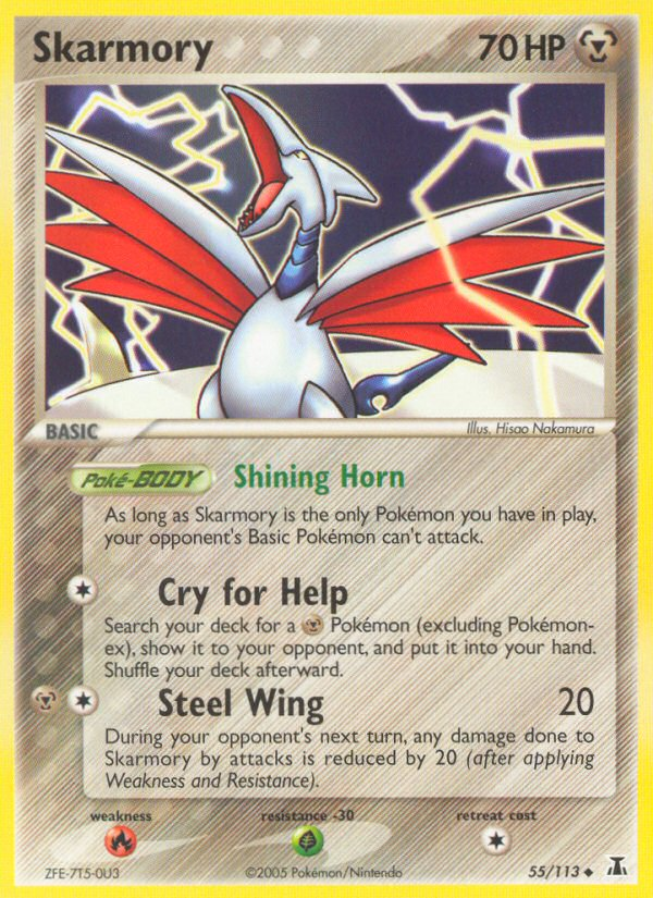 Skarmory (55/113) [EX: Delta Species] | Enigma On Main