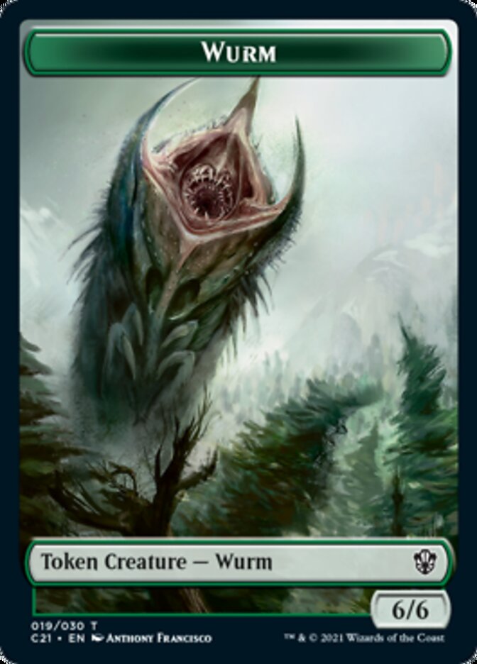 Wurm // Kraken Token [Commander 2021 Tokens] | Enigma On Main