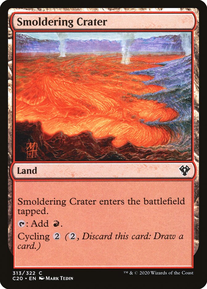 Smoldering Crater [Commander 2020] | Enigma On Main