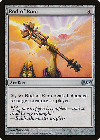 Rod of Ruin [Magic 2010] | Enigma On Main