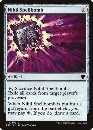 Nihil Spellbomb [Commander 2017] | Enigma On Main