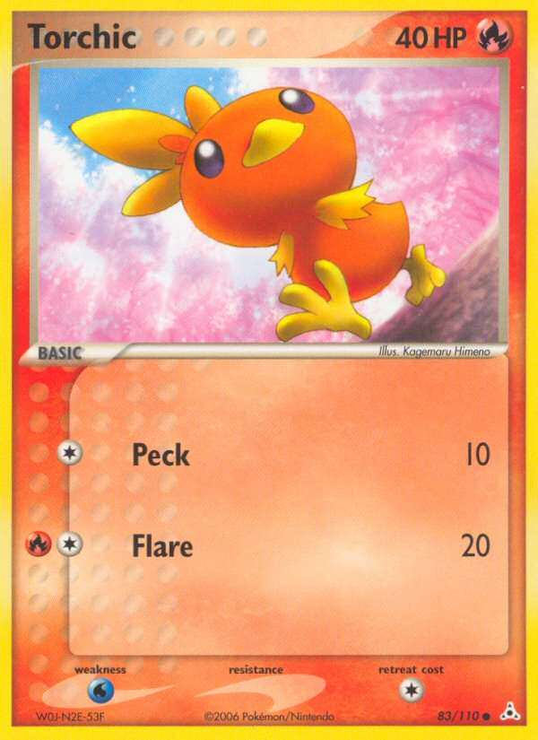 Torchic (83/110) [EX: Holon Phantoms] | Enigma On Main