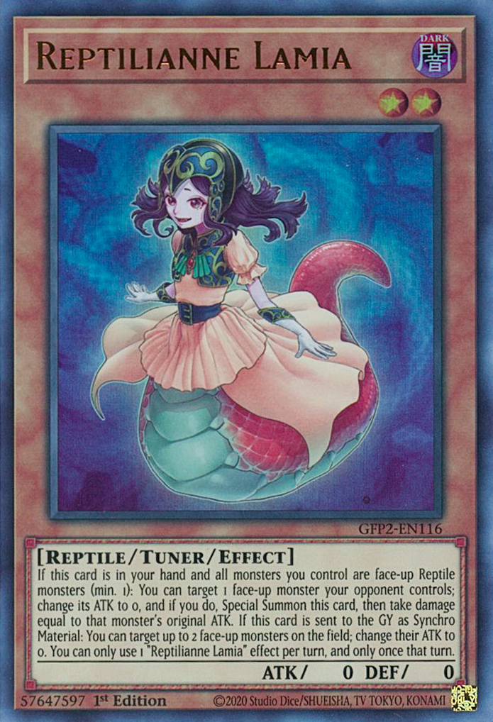 Reptilianne Lamia [GFP2-EN116] Ultra Rare | Enigma On Main