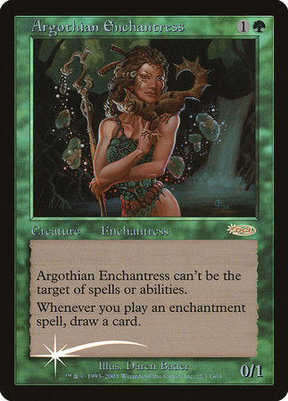 Argothian Enchantress [Judge Gift Cards 2003] | Enigma On Main