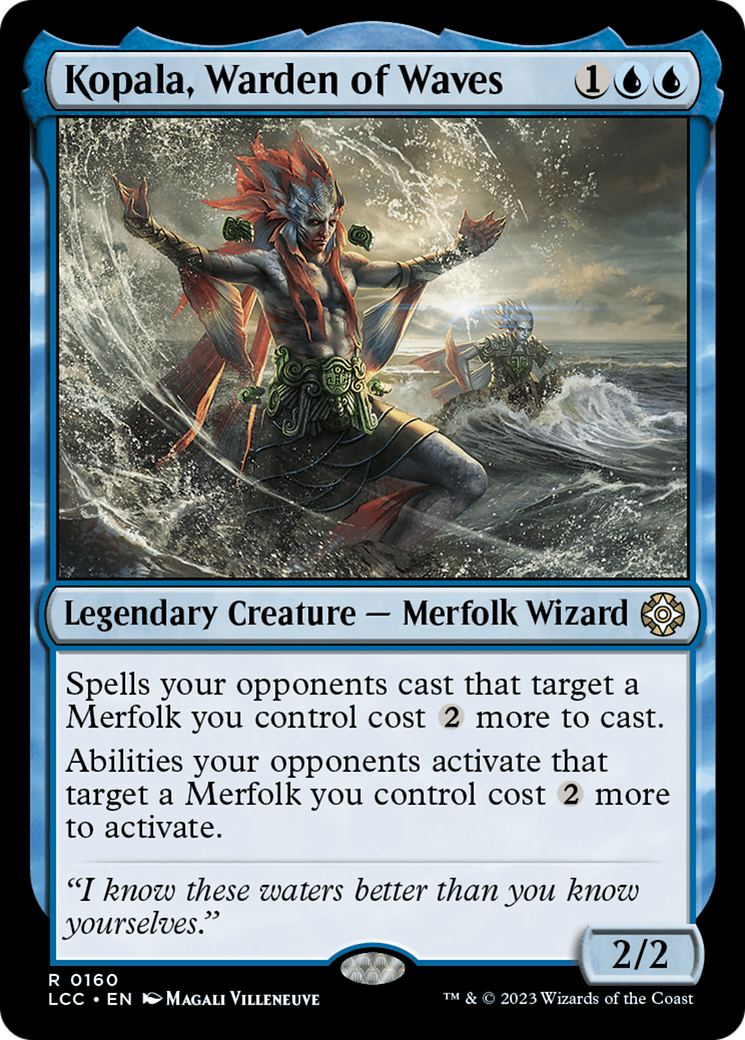 Kopala, Warden of Waves [The Lost Caverns of Ixalan Commander] | Enigma On Main