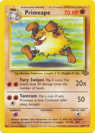 Primeape (43/64) [Jungle Unlimited] | Enigma On Main