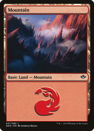 Mountain (37) [Duel Decks: Speed vs. Cunning] | Enigma On Main