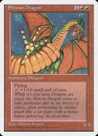 Shivan Dragon [Fourth Edition] | Enigma On Main