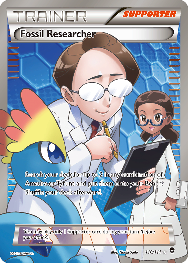 Fossil Researcher (110/111) [XY: Furious Fists] | Enigma On Main