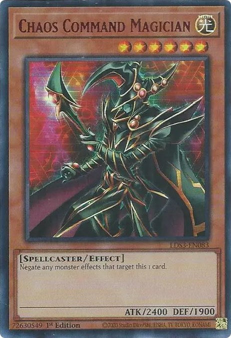 Chaos Command Magician (Red) [LDS3-EN083] Ultra Rare | Enigma On Main