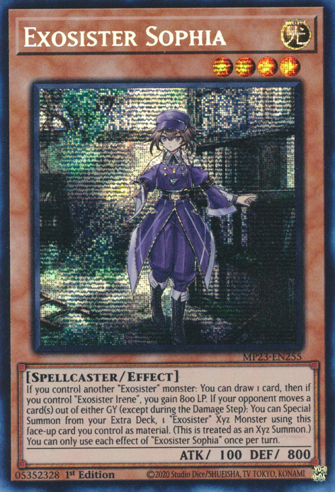 Exosister Sophia [MP23-EN255] Prismatic Secret Rare | Enigma On Main