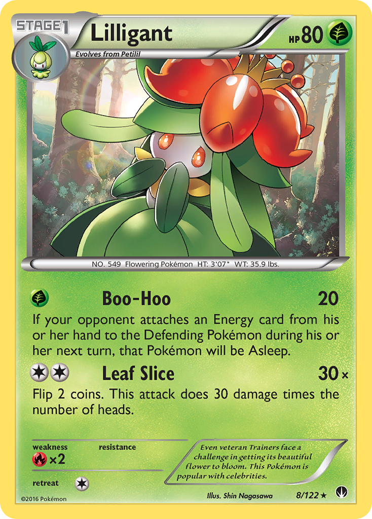 Lilligant (8/122) [XY: BREAKpoint] | Enigma On Main