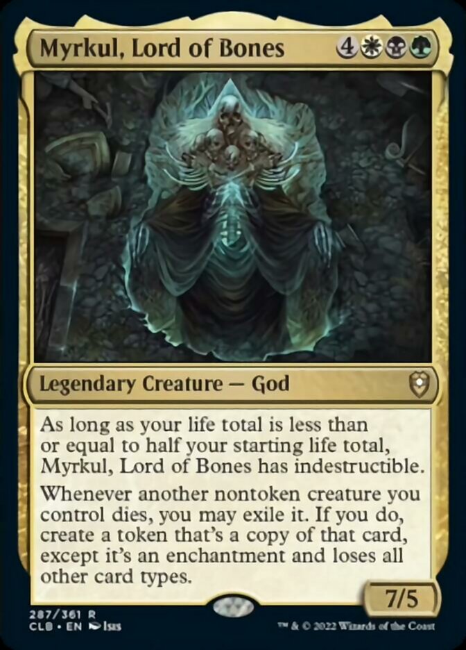 Myrkul, Lord of Bones [Commander Legends: Battle for Baldur's Gate] | Enigma On Main