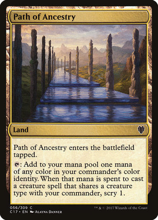 Path of Ancestry [Commander 2017] | Enigma On Main