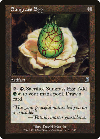 Sungrass Egg [Odyssey] | Enigma On Main