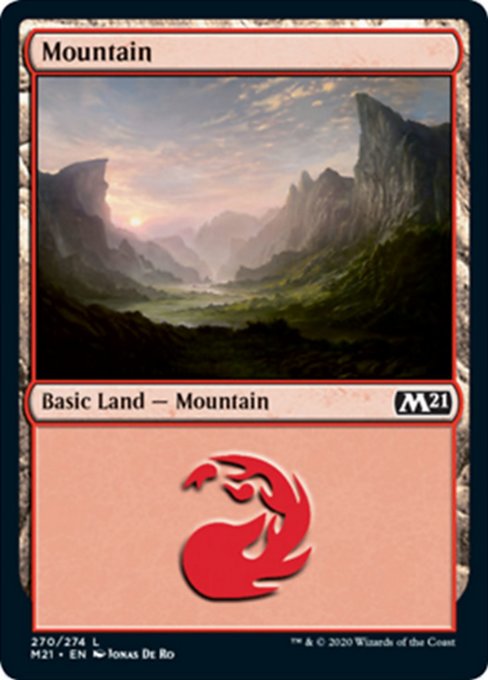 Mountain (270) [Core Set 2021] | Enigma On Main