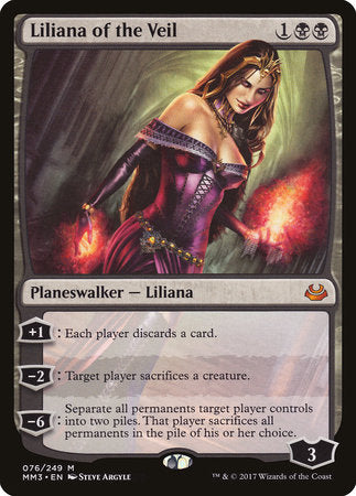 Liliana of the Veil [Modern Masters 2017] | Enigma On Main