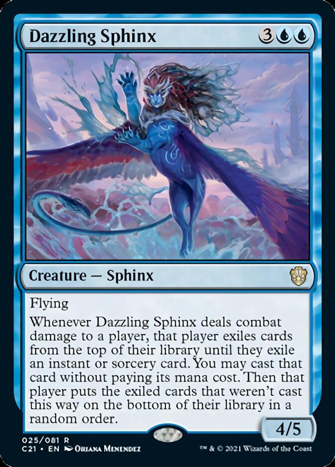 Dazzling Sphinx [Commander 2021] | Enigma On Main