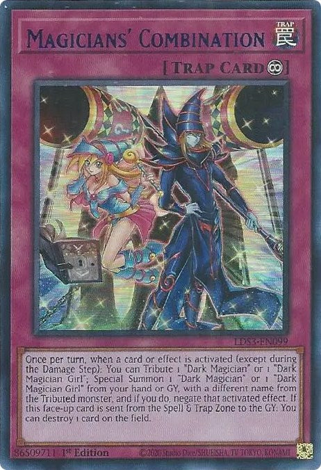 Magicians' Combination (Blue) [LDS3-EN099] Ultra Rare | Enigma On Main