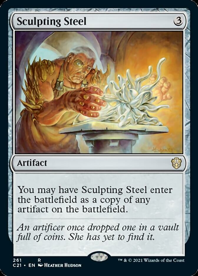 Sculpting Steel [Commander 2021] | Enigma On Main