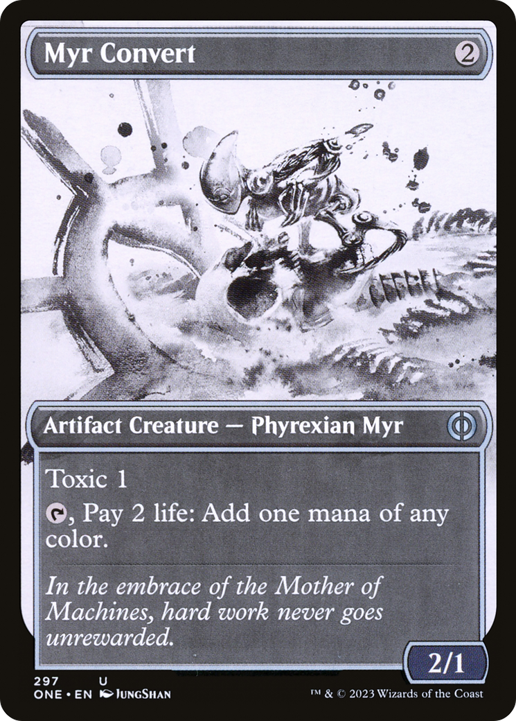Myr Convert (Showcase Ichor) [Phyrexia: All Will Be One] | Enigma On Main