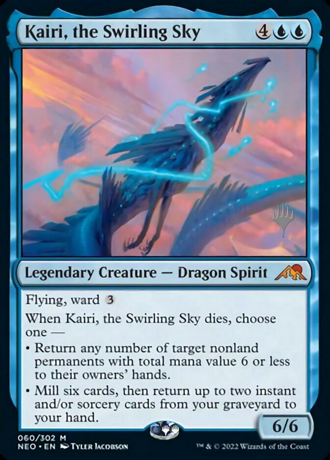 Kairi, the Swirling Sky (Promo Pack) [Kamigawa: Neon Dynasty Promos] | Enigma On Main