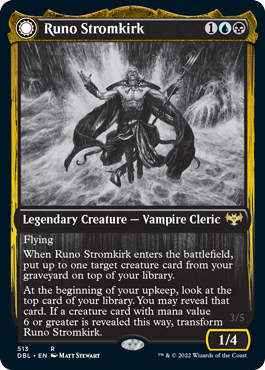 Runo Stromkirk // Krothuss, Lord of the Deep [Innistrad: Double Feature] | Enigma On Main