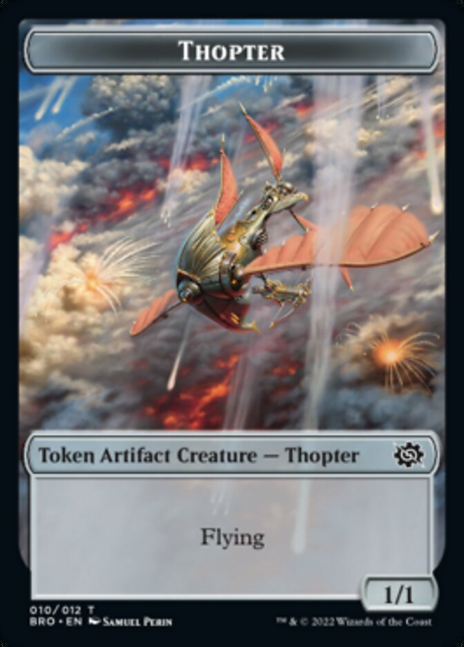 Thopter Token [The Brothers' War Tokens] | Enigma On Main