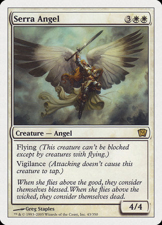Serra Angel [Ninth Edition] | Enigma On Main