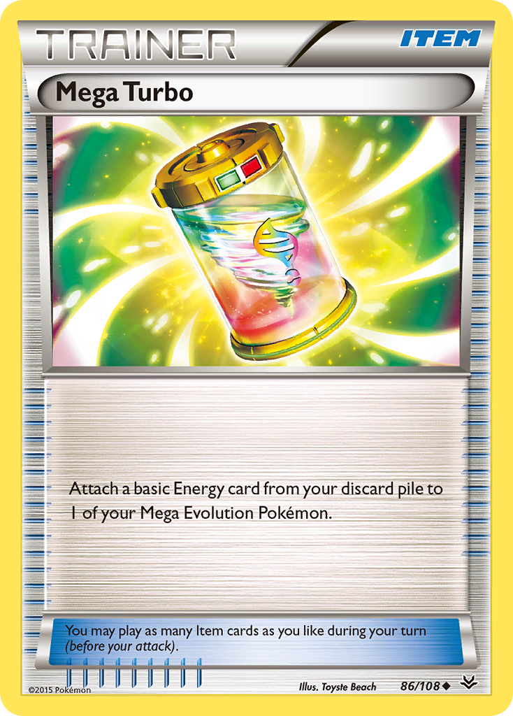 Mega Turbo (86/108) [XY: Roaring Skies] | Enigma On Main