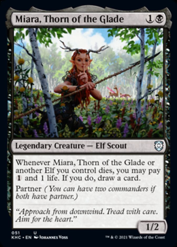 Miara, Thorn of the Glade [Kaldheim Commander] | Enigma On Main