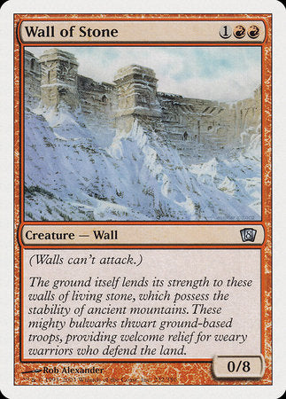 Wall of Stone [Eighth Edition] | Enigma On Main