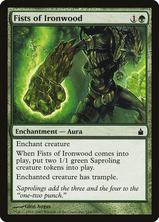 Fists of Ironwood [Ravnica: City of Guilds] | Enigma On Main