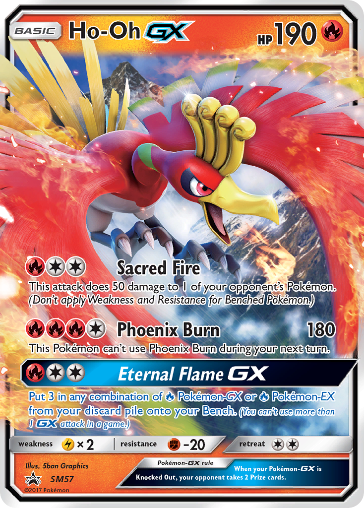 Ho-Oh GX (SM57) [Sun & Moon: Black Star Promos] | Enigma On Main