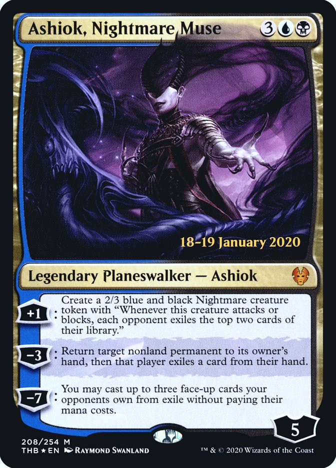 Ashiok, Nightmare Muse [Theros Beyond Death Prerelease Promos] | Enigma On Main