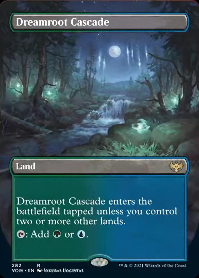 Dreamroot Cascade (Borderless) [Innistrad: Crimson Vow] | Enigma On Main