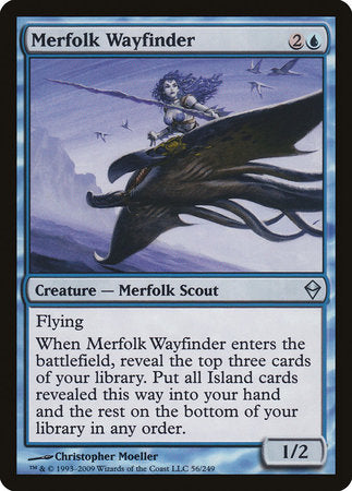 Merfolk Wayfinder [Zendikar] | Enigma On Main